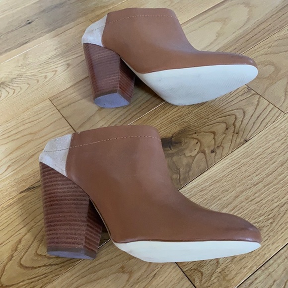Anthropology Miss Albright tan ankle boots - Picture 3 of 5